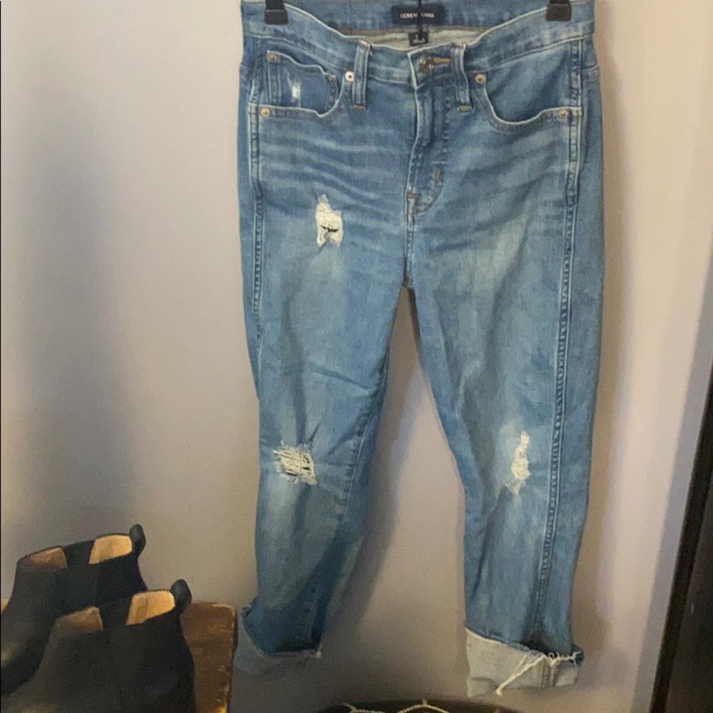 Jcrew vintage straight jeans